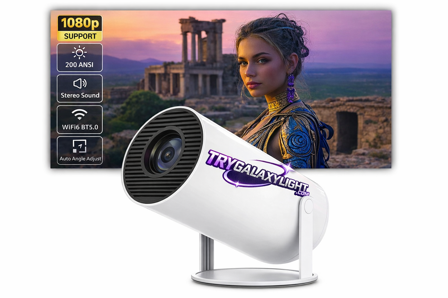 GalaxyLight™ - Portable Projector