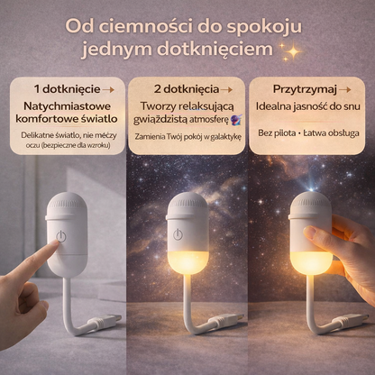 GalaxyLight™ — 2-w-1 Premium projektor nocnego nieba